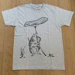 手描き　鳥獣戯画　Mサイズ　オリジナルTシャツ