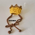 【わんこのアクセサリー】おめでとうクラウン👑