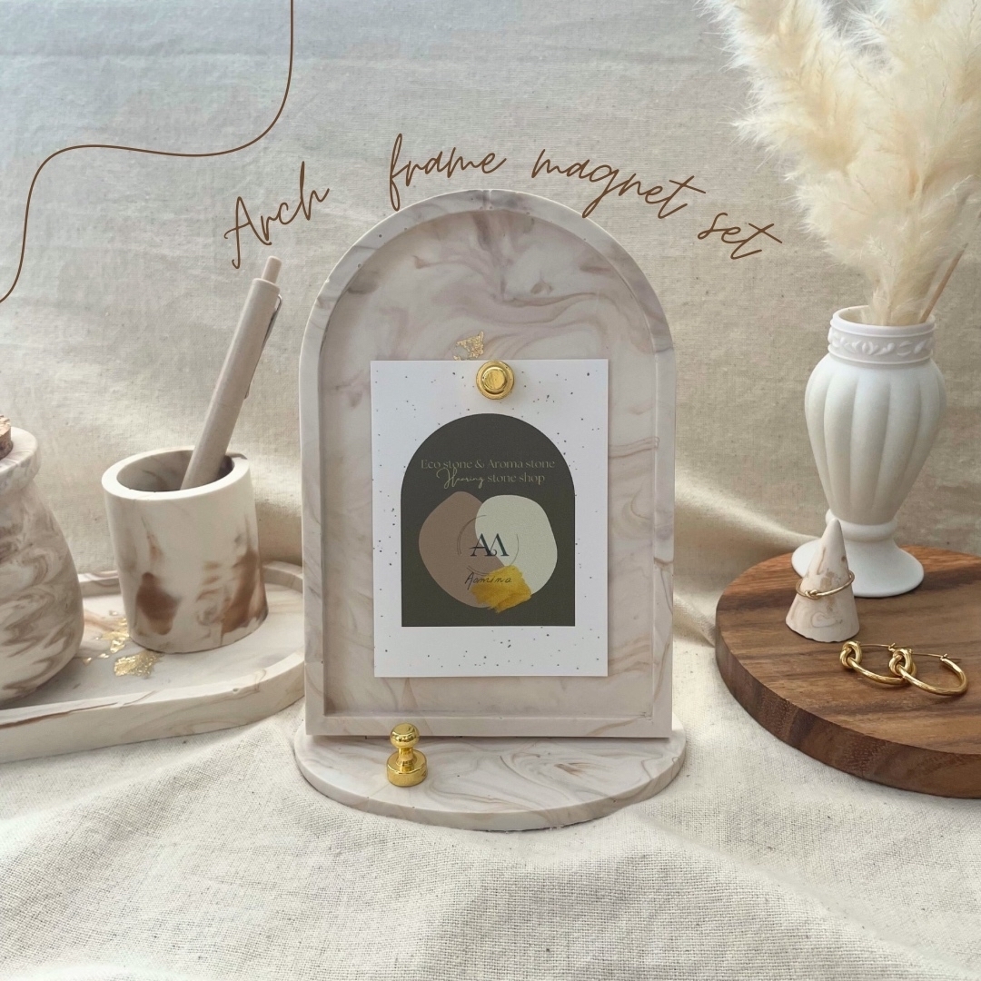 再販】𓊓𝐴𝑟𝑐ℎ 𝑓𝑟𝑎𝑚𝑒 𝑚𝑎𝑔𝑛𝑒𝑡 𝑠𝑒𝑡〻 ジェスモナイト