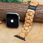 【木製バンド】EINBAND AppleWatch 天然木バンド 20mm Olive