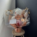 shiny burgundy arrange