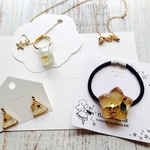 《イヤリングorピアス》happy set（2）