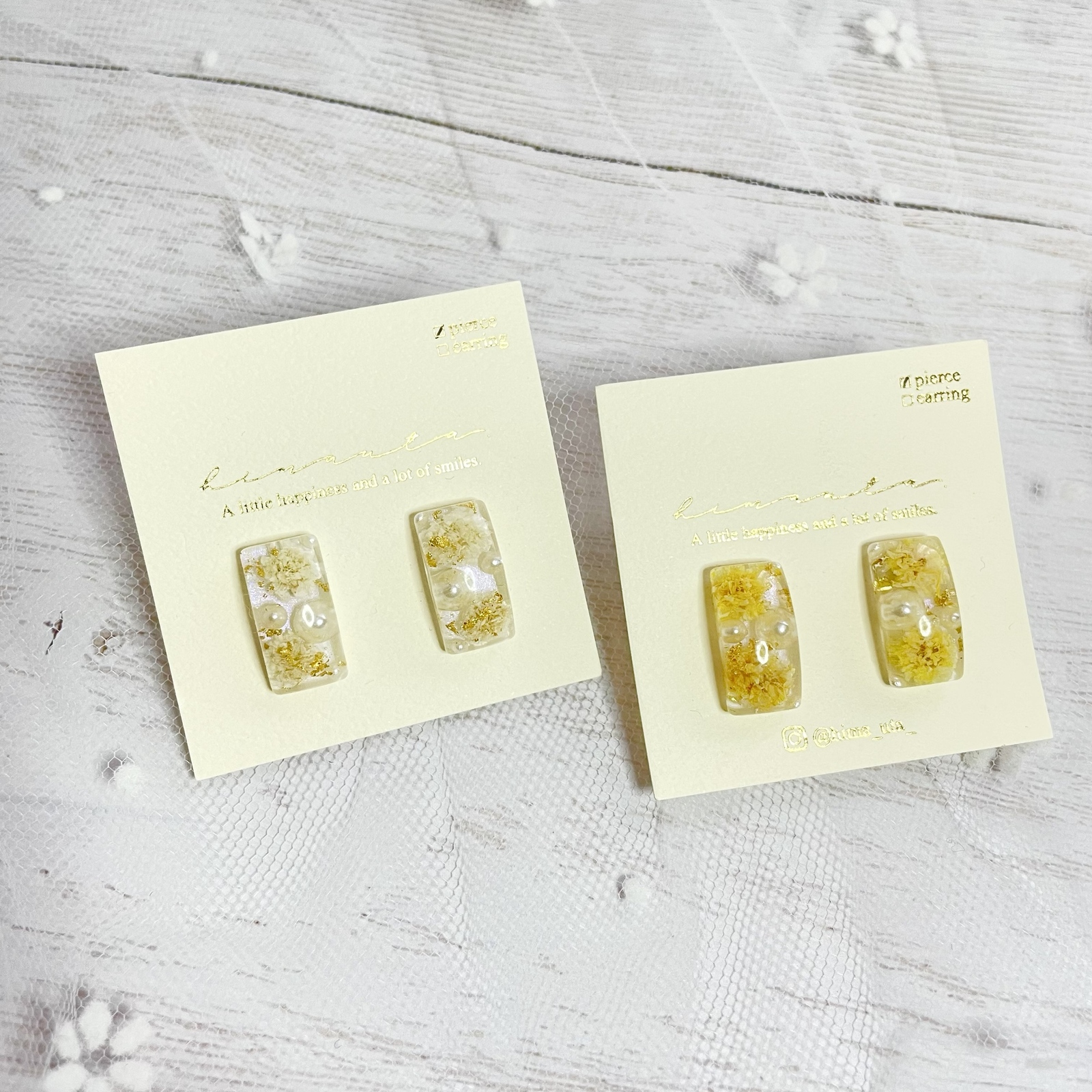 お花ほのぼのパッチンピン♡ お花パッチンピン iijo - メルカリ