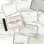 96枚入りミニペーパー Free Line 2 <P399>