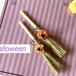 🎃ハロウィンほうき・2本セット🎃