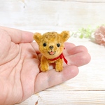 モールドールの赤ちゃんライオン キーホルダー加工可 ミニチュアモールアート 手乗りアニマル 動物 動物園 らいおん 百獣の王 ドール 人形 ベイビー ベビー 置き物 飾り物 グッズ  バッグチャーム