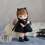 再販!!ミキマキちゃん ハロウィンワンピ ブラック