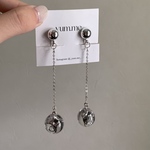 【crush💎】シルバーと透明感のピアス(イヤリング)