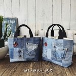 ⭐︎NEW⭐︎ Denimパッチワークトート