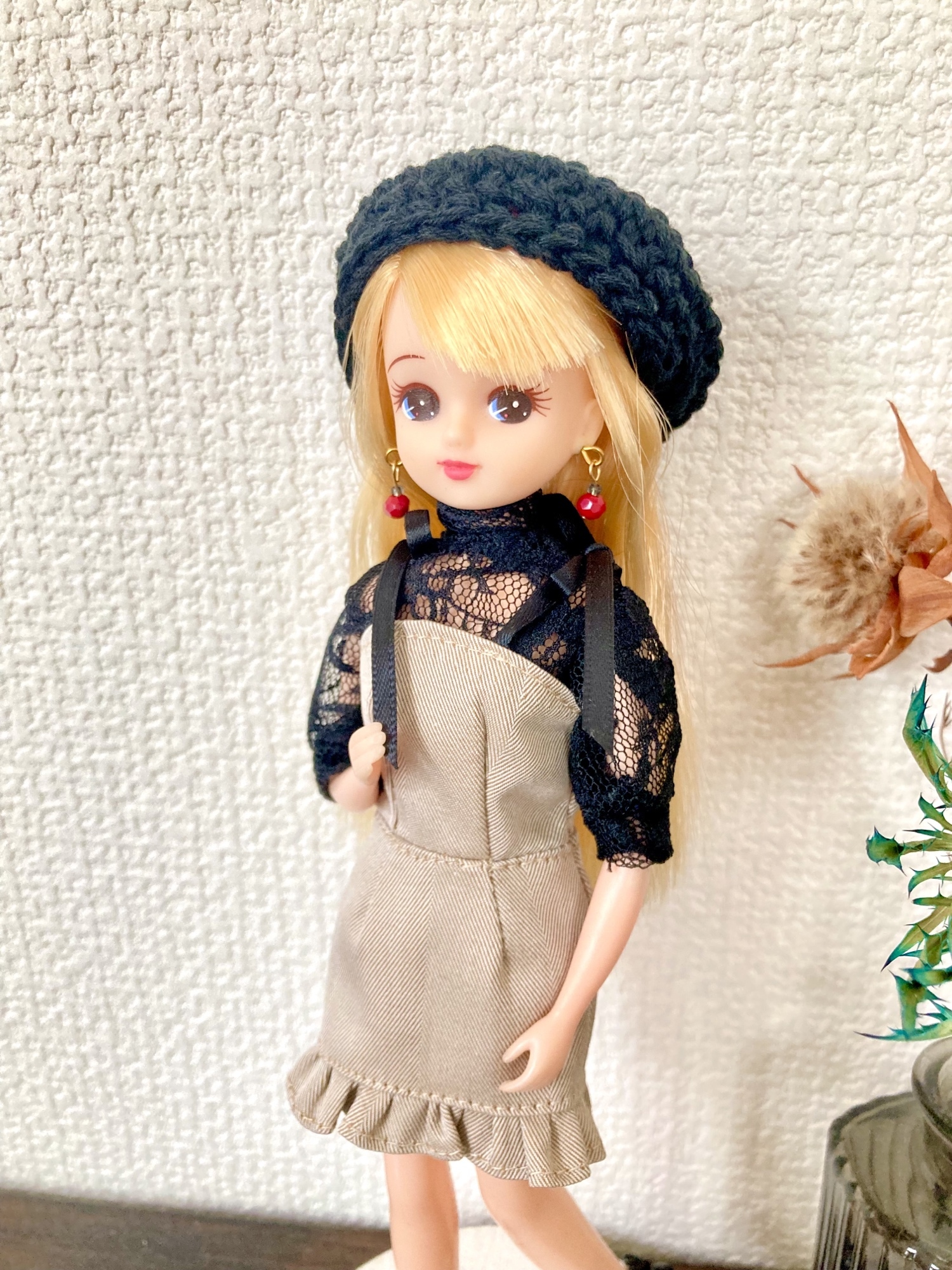 リカちゃんハンドメイド服　うさぎのミニワンピース双子ちゃんセット オンライン限定価格*】リカちゃん 服 LW－16 水着＆リゾート