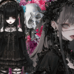 デザインペーパー　COOL GIRL GOTHIC