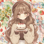 デザインペーパー　COOL GIRL SWEETS