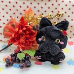 黒ねこさん🍒ぬいぐるみ