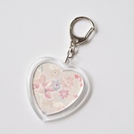 ＊完成品＊【ハート型】こだわりのマタニティマーク♡カリフォルニアブルーム①