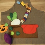 エプロンシアター　おおきなかぶ　ハロウィン　おいもほり