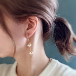 秋の装い　butterfly  pierce or earring