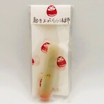 小さな起き上がり小法師の石のハンコ  