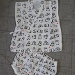 袖なしじんべい（パンダ）