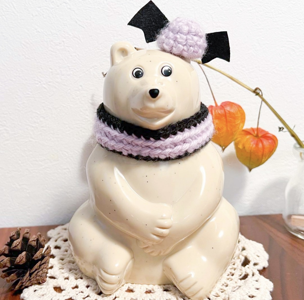 しろくま貯金箱 - 着せ替え服の人気通販 | minne byGMOペパボ 国内最大