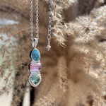 《silver925》  3 baby stone ✼ necklace ❃