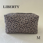 【SALE 30%OFF】プフモアポーチ  Mサイズ　ヌザード　リバティ