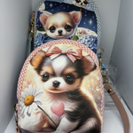 可愛い💕チワワちゃんのツーウェイポーチ