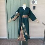 （ご予約品）SP353   着物リメイク　カシュクールドレス
