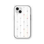 ハート12　強化ガラス iPhoneケース iPhone15 iPhone14 iPhone13 iPhone12 iPhone11 iPhoneSE2  iPhoneSE3