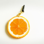 スライスオレンジのイヤフォンジャック