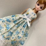 リカちゃん服　ドレス