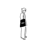 オーダー線画イラスト【白黒】