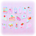 【お一人様一点】pixel♡ゆめかわピンクシール