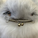 毛むくじゃらのフクロウ大（フロッグマウス大）