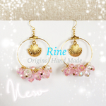 【自信作】ピンクのマーメイドピアス♡