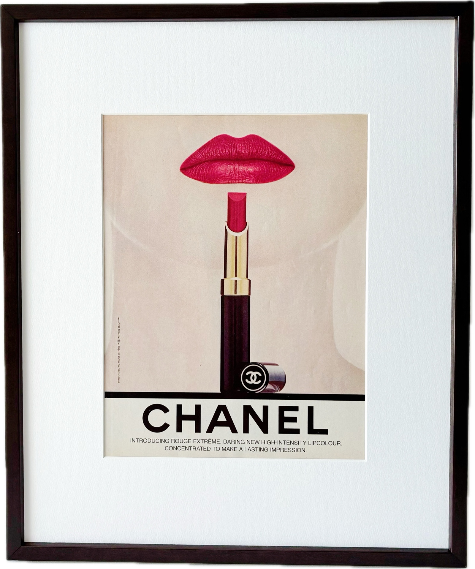 CHANEL ヴィンテージ広告 1960年代 1960】CHANEL シャネル No5 アドバタイジング ポスター《AD 広告