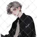 ℳ. xoxoshop オリジナル人物ステッカー