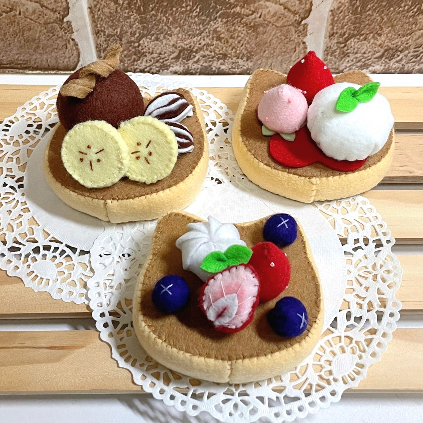 🍰今日から私もケーキ屋さん2🍰 フェルトままごと - POMPON'S