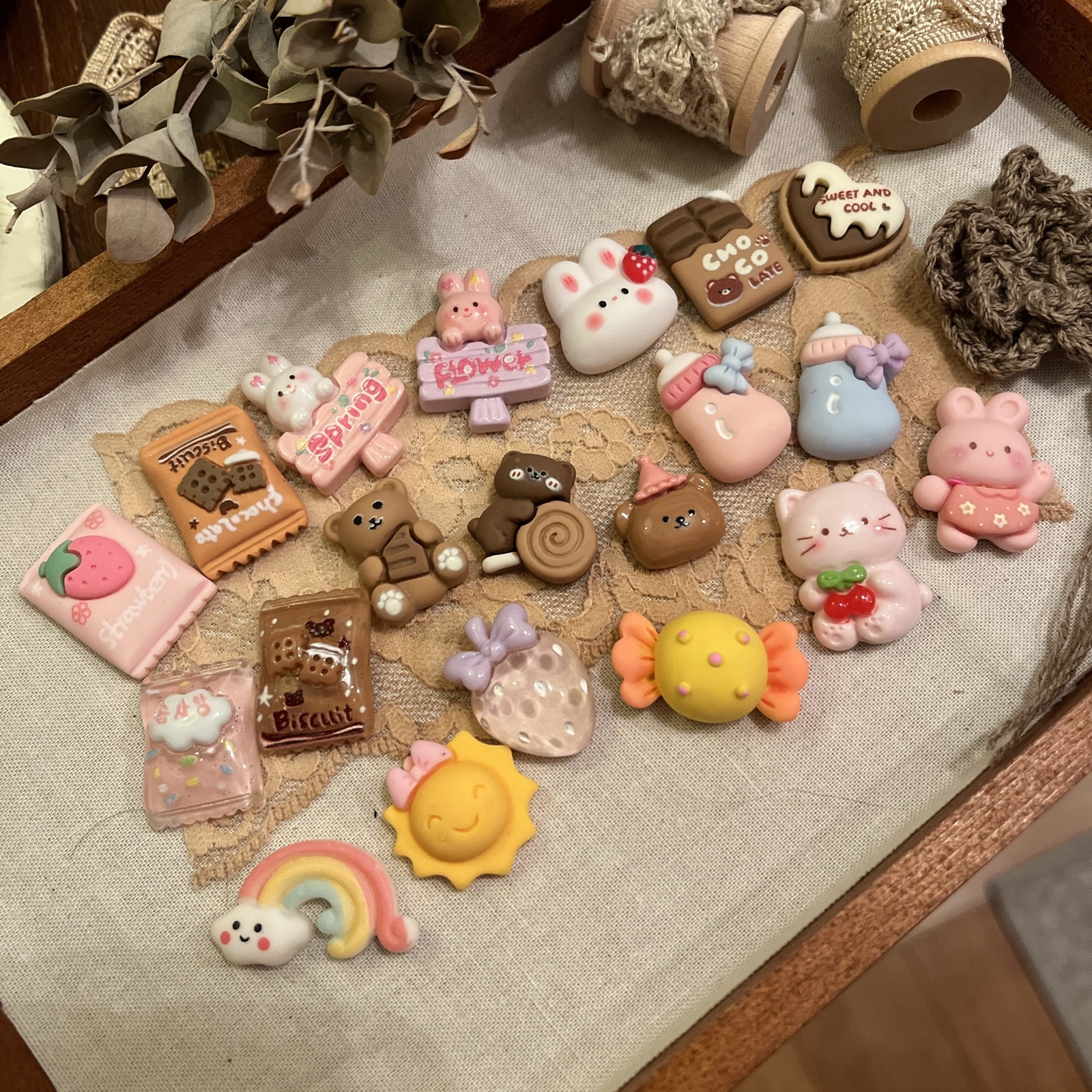 ハンドメイド＊ホイップデコヘアピン♡ヘアクリップ【3