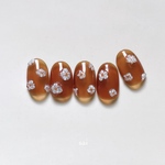 ネイルチップ(no.48)お花畑ネイル