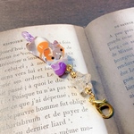 ⭐️💊お薬猫ちゃんチャーム🐱(ブックマーカーへの変更もできます📚)しおり 栞 レジン 猫 ねこ ネコ