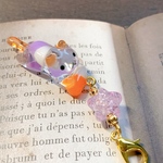 ⭐️💊お薬猫ちゃんチャーム🐱(ブックマーカーへの変更もできます📚)しおり 栞 レジン 猫 ねこ ネコ