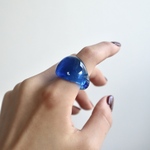 -流-  ガラス リング　glass ring