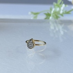 シード　ピンキーリング　swarovski グルーデコ　