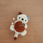 あんぱんと猫のピンクッション