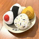フェルトおにぎり4種盛り
