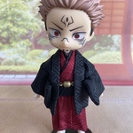 ねんどろいどどーる　男の子　着物　羽織　帯　
