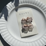 ◸ 2点set hair clip◿     kids & baby hair accessory       リボンヘアピン　リボン　くすみカラー　髪留め　ヘアピン　ヘアクリップ　赤ちゃん　ギフト