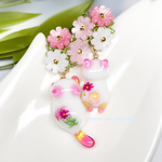 秋桜追っかけねこのピアス〈リニューアル版〉