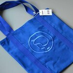 デッドストック 未使用品 デンマーク Irma キャンバス トートバッグ ブルー エコバッグ イヤマちゃん 北欧_240920 ig4140