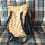 【再販×⑨】麻ひもの巾着ショルダーバッグ